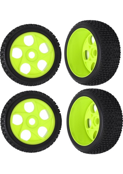 4 Adet Rc Lastikler 5 Delik 17MM Altıgen Çaplı Sağlam Yeşil Rc Tekerlek Jantlar Lastikler Traxxas 1/8 Rc Araba (Yurt Dışından) indirimleri