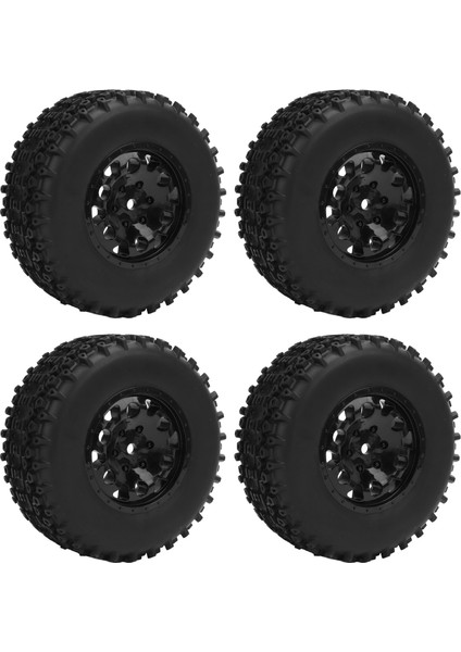 4 Adet 1/10 Rc Tekerlekler ve Lastikler Rc Kamyon Lastikleri Jantlar Çapı 110MM Bağlayıcı 12MM Slash Arrma 4x4 2WD Kısa Kulvar Kamyon (Yurt Dışından) modelleri