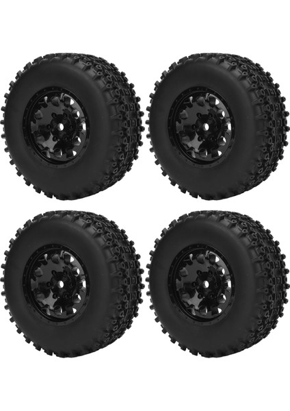 4 Adet 1/10 Rc Tekerlekler ve Lastikler Rc Kamyon Lastikleri Jantlar Çapı 110MM Bağlayıcı 12MM Slash Arrma 4x4 2WD Kısa Kulvar Kamyon (Yurt Dışından) fırsatları