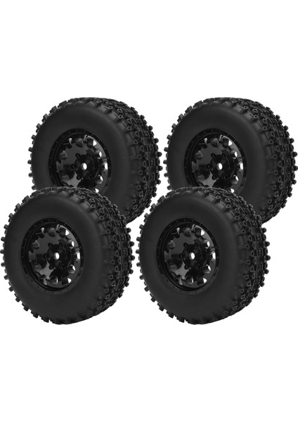 4 Adet 1/10 Rc Tekerlekler ve Lastikler Rc Kamyon Lastikleri Jantlar Çapı 110MM Bağlayıcı 12MM Slash Arrma 4x4 2WD Kısa Kulvar Kamyon (Yurt Dışından) indirimleri