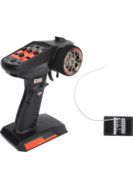 2.4 G 7ch Radyo Verici Uzaktan Kumanda Alıcı ile 7 K Uzaktan Kumanda Rc Araba Tekne Için Siyah (Yurt Dışından)