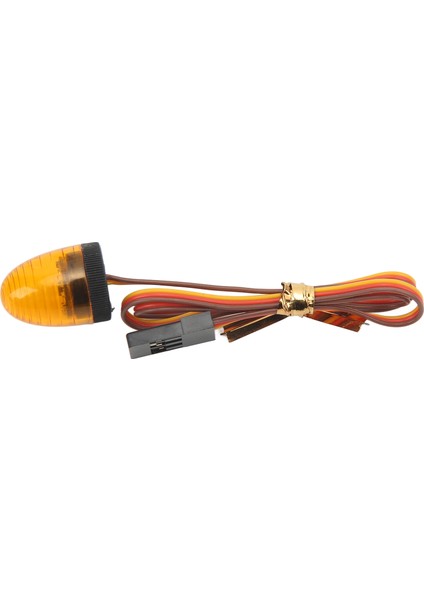 Rc Polis Lambası Yuvarlak Simülasyon Ultra Parlak Rc Araba LED Polis Lambası 13X17MM 1:10 Rc Polis Yangın Ambulans Araba Sarı (Yurt Dışından) modelleri
