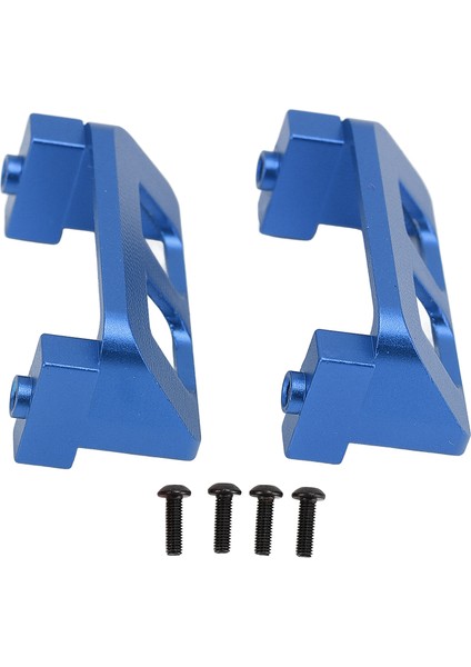 Çift Rc Servo Koruyucu Alüminyum Alaşımlı Servo Koruyucu Traxxas E Revo Vxl 1/16 Mavi Için Uygun (Yurt Dışından)
