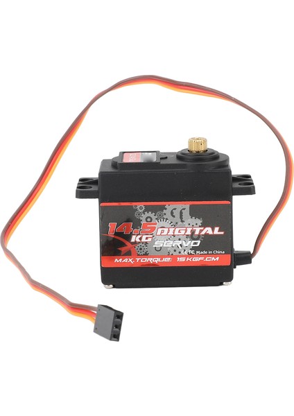 14.5 kg Rc Servo Yüksek Tork Servo Motorlar Tam Metal Dişli Servo Rc Paletli Araba Tekne Robot Dıy Dijital Servo (Yurt Dışından) fiyatları
