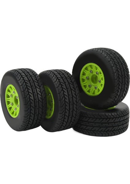 Rc Kısa Kulvar Kamyon Lastiği S Güçlü Yastıklama 1/10 Rc Kısa Kulvar Kamyon Tekerleği Için Hex Adaptörü ile Arrma Yeşil (Yurt Dışından) fırsatları