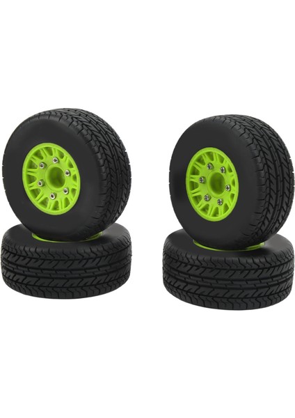 Rc Kısa Kulvar Kamyon Lastiği S Güçlü Yastıklama 1/10 Rc Kısa Kulvar Kamyon Tekerleği Için Hex Adaptörü ile Arrma Yeşil (Yurt Dışından) indirimleri
