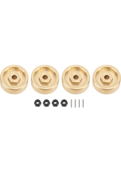 Rc Araba Karşı Ağırlık Blok Istikrarlı Dalı Pirinç Tekerlek Ağırlıkları Adaptörü Hobbyplus 1/18 4WD CP18P Uzaktan Kumanda Araba (Yurt Dışından)