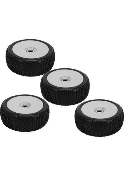 4 Adet 1/8 Rc Kamyon Lastikleri Lastik Tekerlek Lastikleri Aksesuar Değiştirme Hpı Rc Off Road Aracı Beyaz (Yurt Dışından) fiyatları
