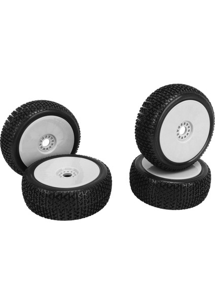 4 Adet 1/8 Rc Kamyon Lastikleri Lastik Tekerlek Lastikleri Aksesuar Değiştirme Hpı Rc Off Road Aracı Beyaz (Yurt Dışından) modelleri