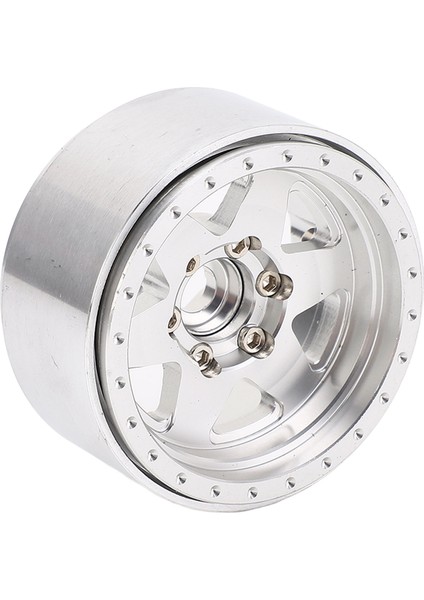 4 Adet Tırmanma Tekerlek Göbeği Alüminyum Alaşımlı Hafif Rc Metal Tekerlek Göbekleri Jant Değiştirme SCX10 Gümüş Renk (Yurt Dışından) modelleri