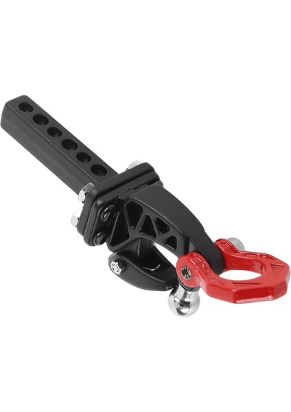 Rc Römork Bağı Çekme Kancası Alüminyum Metal Römork Bağı Alıcısı SCX10 Rc Paletli Aksesuarları Kırmızı (Yurt Dışından) modelleri