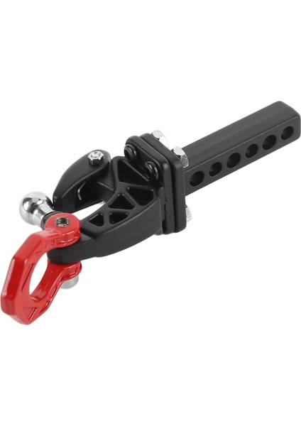 Rc Römork Bağı Çekme Kancası Alüminyum Metal Römork Bağı Alıcısı SCX10 Rc Paletli Aksesuarları Kırmızı (Yurt Dışından) indirimleri