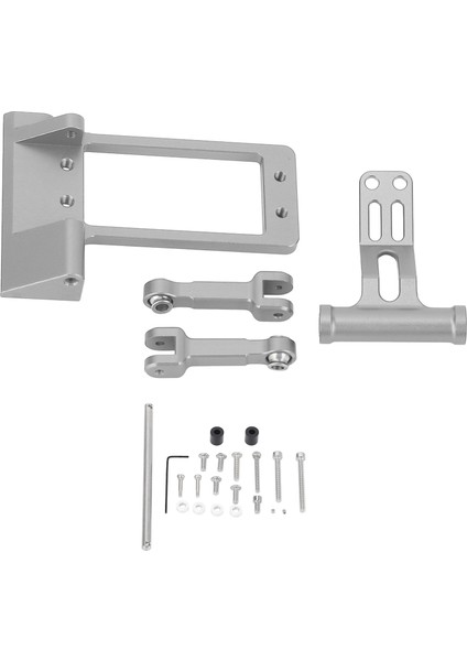 1/10 Rc Servo Montaj Hidrolik Direksiyon Kiti Alüminyum Alaşım SCX10 Iıı AR45P Rc Araba Dıy Parçaları Ti Renkli (Yurt Dışından)