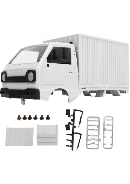 Rc Kamyon Vücut Kabuk Kapak Doğru Boyutu Uzaktan Kumanda Sürüklenen Araba Vücut Aksesuar Için D12MINI (Yurt Dışından)