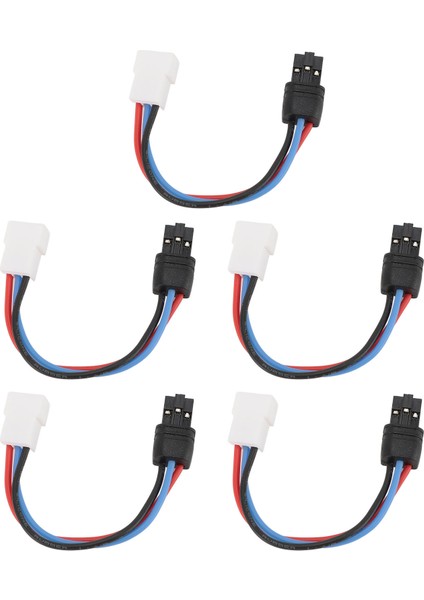 5 Adet Pil Adaptör Kablosu Erkek Kafa Dönüşüm Ph2.0 3p Dişi Kafa Pil Şarj Cihazı Dönüşüm Kablosu Adaptör Kablosu (Yurt Dışından)