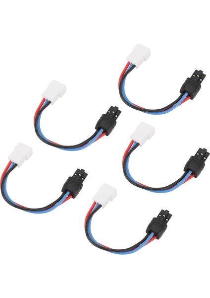 5 Adet Pil Adaptör Kablosu Erkek Kafa Dönüşüm Ph2.0 3p Dişi Kafa Pil Şarj Cihazı Dönüşüm Kablosu Adaptör Kablosu (Yurt Dışından)