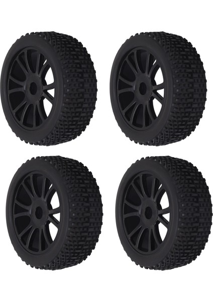 4 Adet Rc Lastik Lastikler 12 Delik Mükemmel Kavrama Kuvveti Yastıklama Fonksiyonu Rc Tekerlek Jant Lastikleri 1/8 Rc Araba Için (Yurt Dışından)
