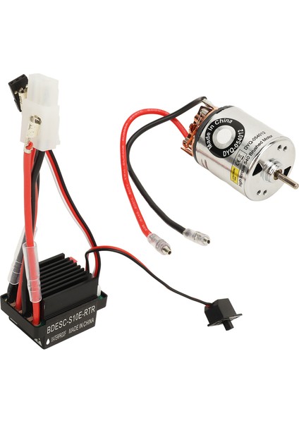 540 Fırçalı Motor 320A Fırçalı Esc Doğru Fırçalı Motor Esc Seti Traxxas Rc Araba Için 7.4 V 22T (Yurt Dışından)