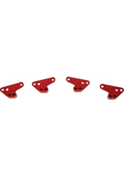 2 Pairs Rc Cnc Şok Kulesi Dağı Alüminyum Alaşımlı Aşınmaya Dalı Ön Arka Şok Kulesi Dağı Traxxas 1/10 Maxx Kırmızı (Yurt Dışından) fiyatları