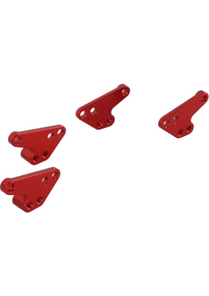 2 Pairs Rc Cnc Şok Kulesi Dağı Alüminyum Alaşımlı Aşınmaya Dalı Ön Arka Şok Kulesi Dağı Traxxas 1/10 Maxx Kırmızı (Yurt Dışından) fırsatları