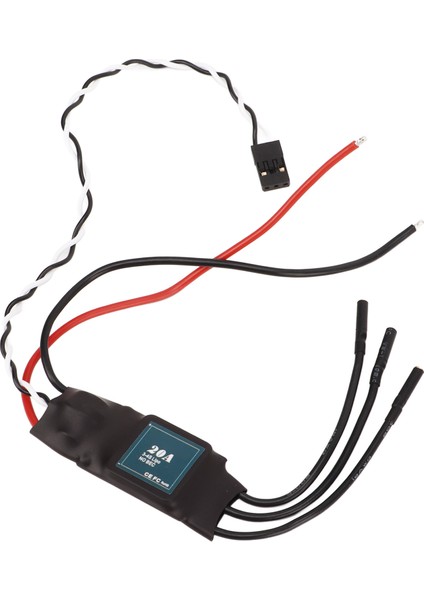 20A Fırçasız Esc 3‑4s Elektrikli Hız Kontrol Cihazı Rc Araba Tekne Sualtı Pervanesi Için (Yurt Dışından)