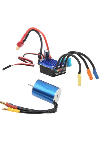 Rc Fırçasız Motor Esc 2435 4800KV Fırçasız Motor 25A Fırçasız Esc Traxxas Hsp Wltoys 1/16 1/18 Rc Araba (Yurt Dışından) fiyatları