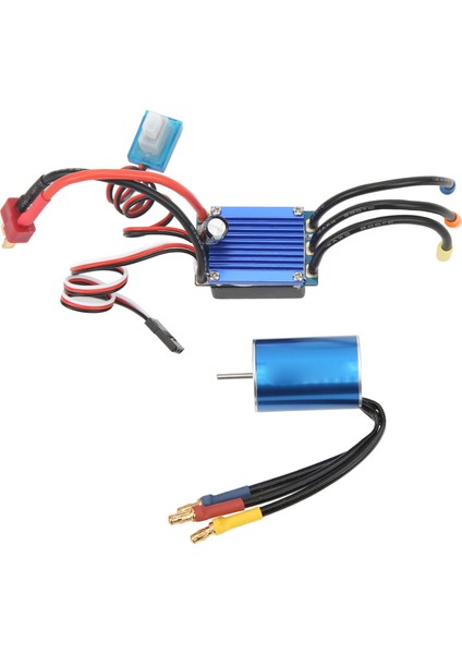 Rc Fırçasız Motor Esc 2435 4800KV Fırçasız Motor 25A Fırçasız Esc Traxxas Hsp Wltoys 1/16 1/18 Rc Araba (Yurt Dışından) fırsatları