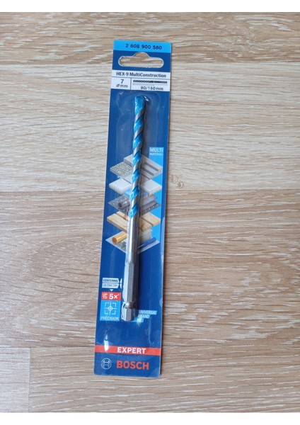 Expert 90/150 mm Ebatlı 2608 900 580 Matkap Ucu 7 mm