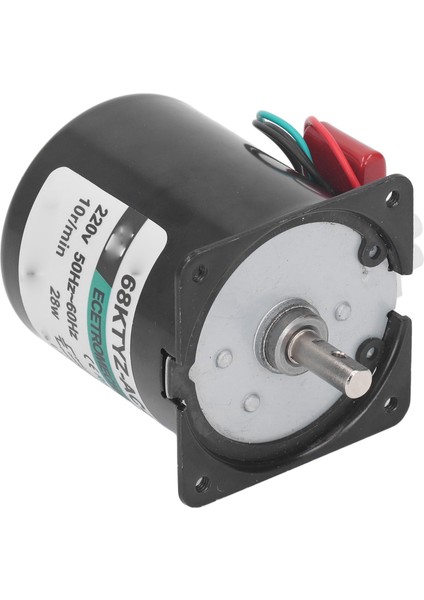 28W 220VAC Azaltma Motoru Metal Dişliler Bakır Düşük Hız Cw Ccw Büyük Burulma Dişli Motor (Yurt Dışından) fırsatları