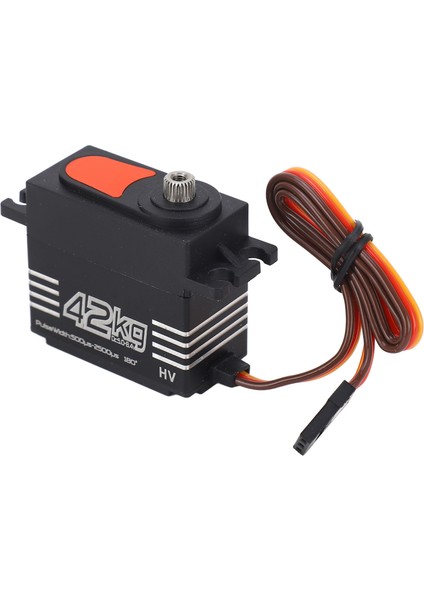 42KG Dijital Servo Yüksek Tork Fırçasız Motor Metal Dişli Servo 1/8 1/10 Rc Paletli (Yurt Dışından) modelleri