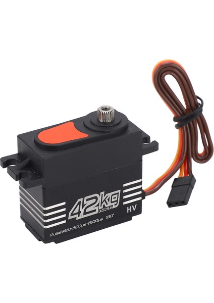 42KG Dijital Servo Yüksek Tork Fırçasız Motor Metal Dişli Servo 1/8 1/10 Rc Paletli (Yurt Dışından) fırsatları