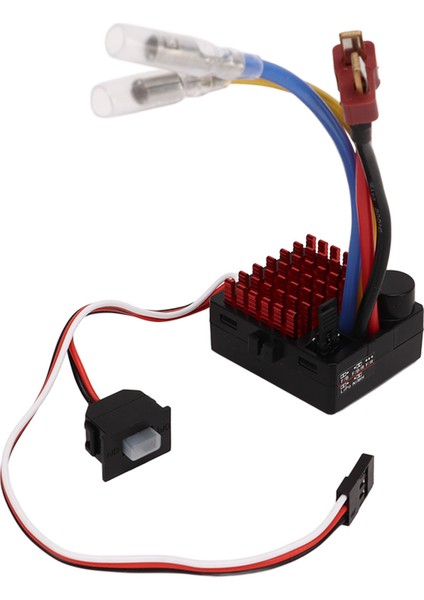 Ajl 6860 Rtr Rc Araba Fırçalanmış Esc 60A Su Geçirmez Hız Kontrol Için 1/10 Rc Araba Tekne Tankı Modelleri (Yurt Dışından)