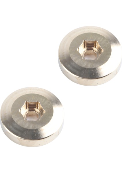 2 Adet Pirinç Tekerlek Ağırlıkları 1.9 2.2 In Rc Paletli Araba Hex Hub Adaptörü Modeli Yükseltme Parçaları 9mm (Yurt Dışından) indirimleri