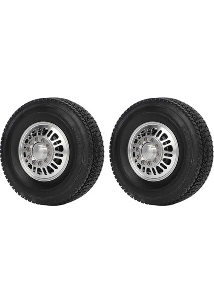 2 Adet 1/14 Ölçekli Rc Araba Ön Lastikler Metal Jantlar Hub Lastik Lastikler Kiti Tamiya 1/14 Rc Araba Için (Yurt Dışından) indirimleri