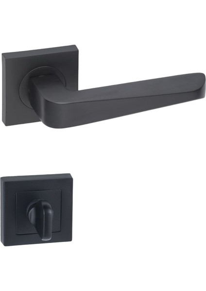 Arpat Rosa Kare Rozetli Wc Kapı Kolu Mat Siyah fiyatları