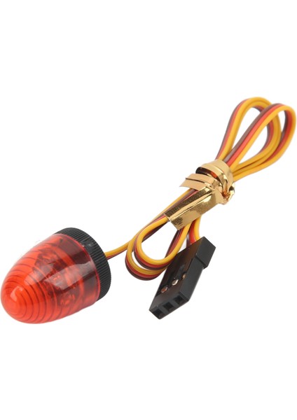 Rc Polis Işığı Yuvarlak Simülasyon Ultra Parlak Rc Araba LED Polis Işığı 13X17MM 1:10 Rc Polis Itfaiye Ambulansı Araba Kırmızı (Yurt Dışından) fırsatları