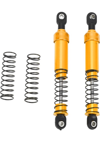 Rc Amortisör Seti 95MM Alüminyum Alaşım Rc Yağ Damperi Amortisör Için Yaylar ile SCX10 1/10 Rc Arabalar Altın (Yurt Dışından)