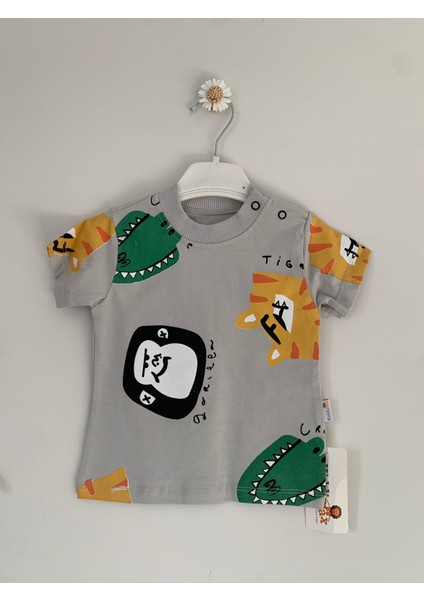 Erkek Bebek Zoomic Desenli Yazlık Şort Takımı fiyatları