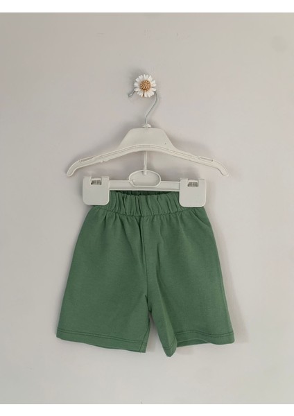 Erkek Bebek Zoomic Desenli Yazlık Şort Takımı modelleri