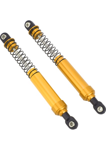 Rc Araba Amortisör 115MM Hafif Alüminyum Alaşımlı Cnc Işleme Su Geçirmez Yağ Damperi SCX10 1/10 Rc Araba Altın (Yurt Dışından) modelleri