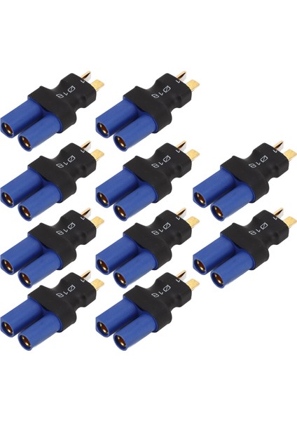 10 Adet Ec5 Dişi T Erkek Adaptör Mavi Siyah 10X20X47MM Ka Plastik Bakır Ec5 Konnektör Fişi Rc Tekne Için (Yurt Dışından) indirimleri