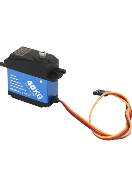 2 Adet 40KG Rc Servo Dişli Direksiyon Servo Yüksek Tork Su Geçirmez Metal Dişli Servo 25T Servo Kol 1/10 1/8 Rc Arabalar Için Mavi (Yurt Dışından) modelleri