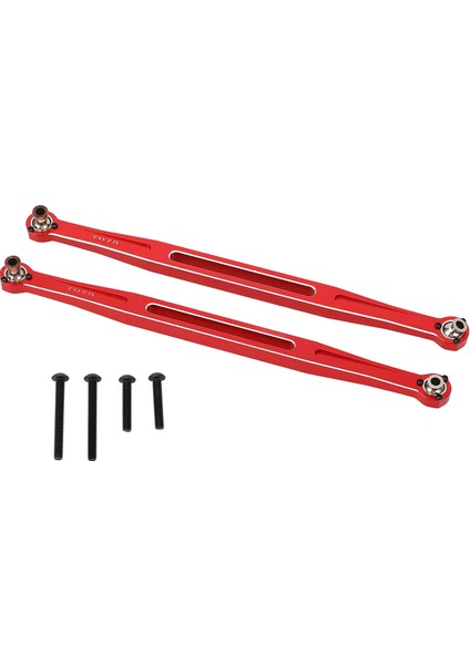 2 Adet Ayak Bağlantıları Ön Alüminyum Alaşım Rc Araba Rot Değiştirme Traxxas 1/6 8s Kırmızı (Yurt Dışından)