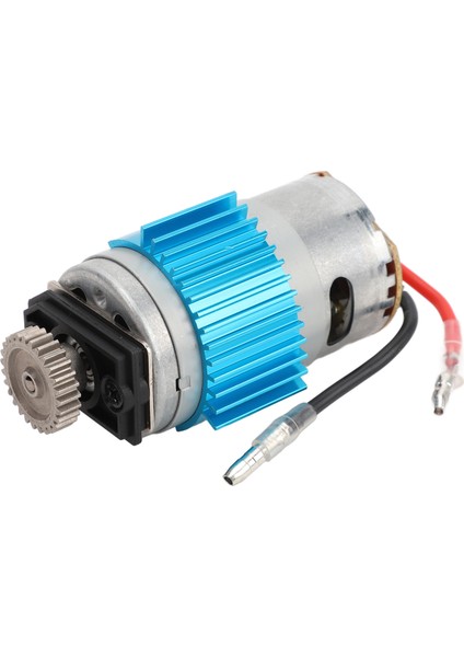 Rc Fırçalı Motor Profesyonel Yüksek Hızlı 19000RPM Karbon Fırça Metal Motor Wltoys 124010 Rc Araba Aksesuarları (Yurt Dışından)