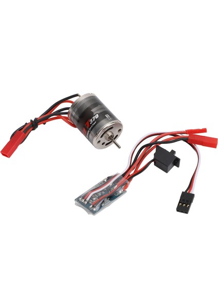 Rc Fırçalı Motor Esc Combo Paslanmaz Çelik Düşük Gürültü Jst Fiş 31 T Fırçalı Motor ve 30A Fırçalanmış Esc Için 1/16 1/18 Rc Arabalar (Yurt Dışından)