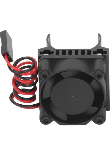 Rc Motor Soğutma Fanı Soğutucu Fan Rc Aksesuar Traxxas 1/18 Uzaktan Kumanda Araba Siyah (Yurt Dışından)