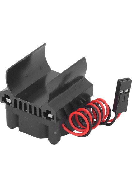 Rc Motor Soğutma Fanı Soğutucu Fan Rc Aksesuar Traxxas 1/18 Uzaktan Kumanda Araba Siyah (Yurt Dışından)