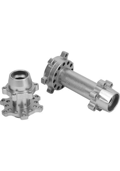 Rc Motosiklet Tekerleği Hex Hub Alüminyum Ön Arka Tekerlek Hex Hub Losı 1/4 Promoto Mx Elektrikli Motosiklet Modifikasyon Yükseltme Gümüş (Yurt Dışından)