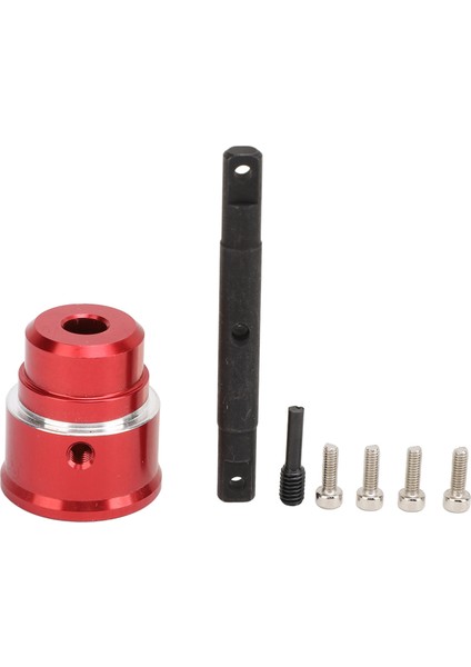 Diferansiyel Soyunma Alüminyum Alaşımlı Çelik Ön Arka Evrensel Hızlı Tepki Yüksek Iletim Verimliliği Makara Diff Soyunma Maxx 1/10 Rc Araba Kırmızı (Yurt Dışından)