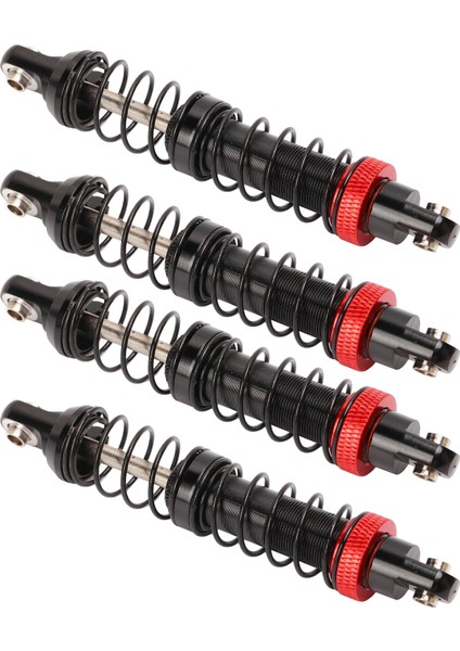 4 Adet Rc Amortisör Alüminyum Alaşımlı Ayarlanabilir Çift Bölümlü Çift Yaylı Rc Araba Amortisörü 1/10 Rc Paletli Araba Için 70MM/2.8IN (Yurt Dışından) fiyatları